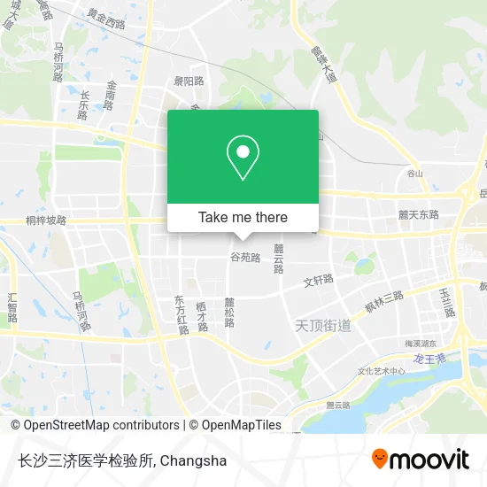 长沙三济医学检验所 map