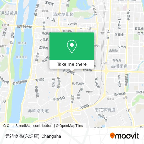 元祖食品(东塘店) map