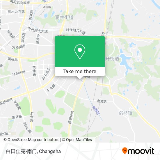 白田佳苑-南门 map