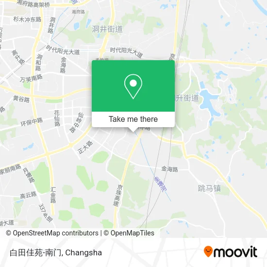 白田佳苑-南门 map