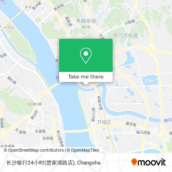 长沙银行24小时(楚家湖路店) map