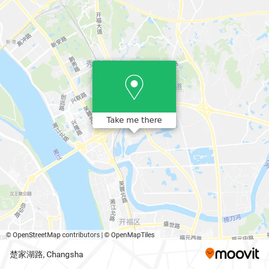 楚家湖路 map