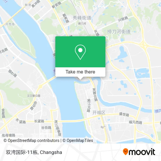 双湾国际-11栋 map