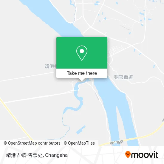 靖港古镇-售票处 map