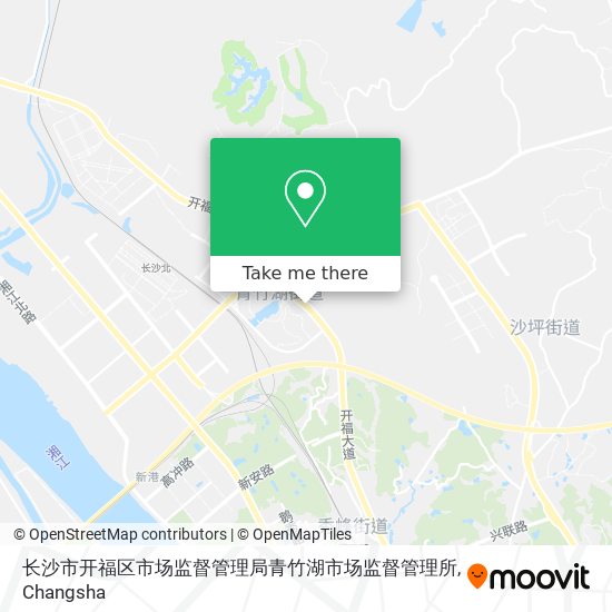长沙市开福区市场监督管理局青竹湖市场监督管理所 map