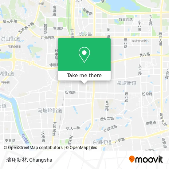 瑞翔新材 map
