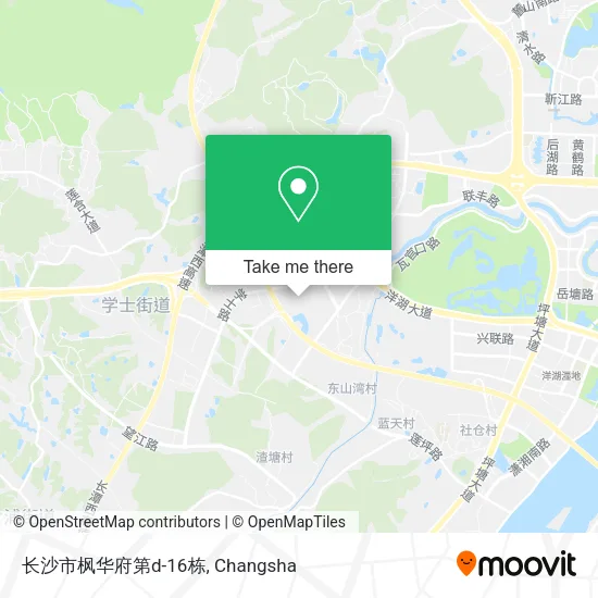 长沙市枫华府第d-16栋 map