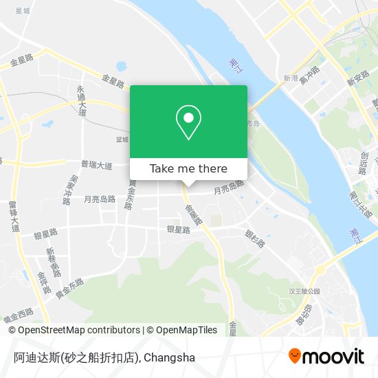 阿迪达斯(砂之船折扣店) map