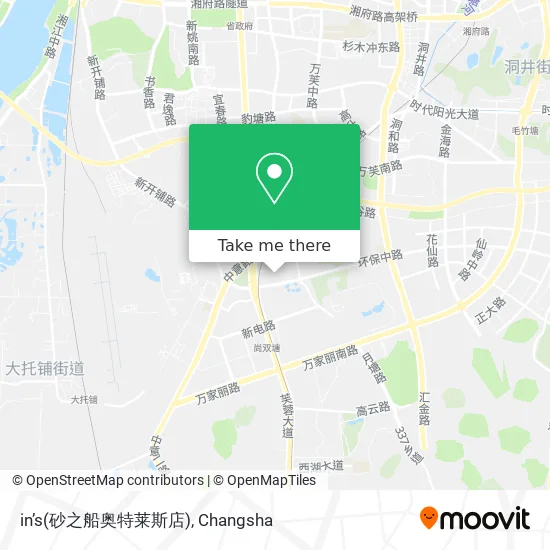 in’s(砂之船奥特莱斯店) map