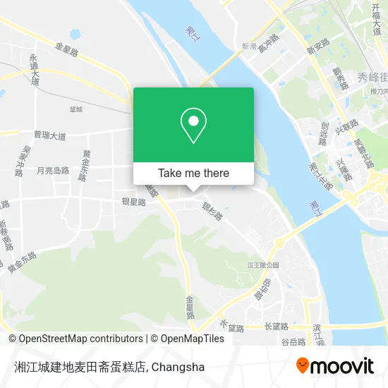 湘江城建地麦田斋蛋糕店 map