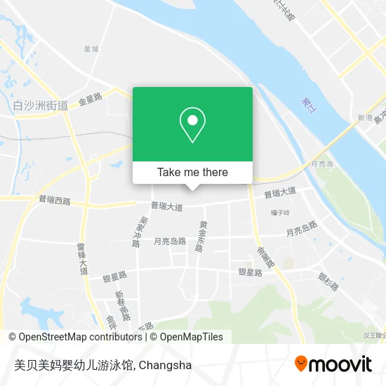 美贝美妈婴幼儿游泳馆 map