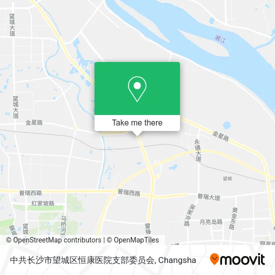 中共长沙市望城区恒康医院支部委员会 map