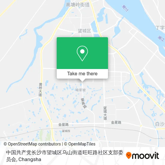 中国共产党长沙市望城区乌山街道旺旺路社区支部委员会 map