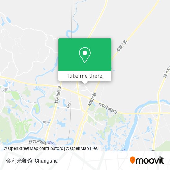 金利来餐馆 map