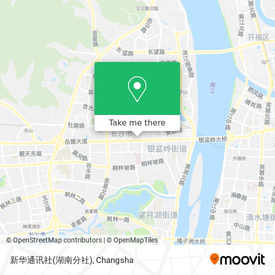 新华通讯社(湖南分社) map