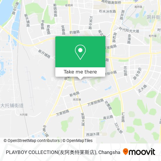 PLAYBOY COLLECTION(友阿奥特莱斯店) map