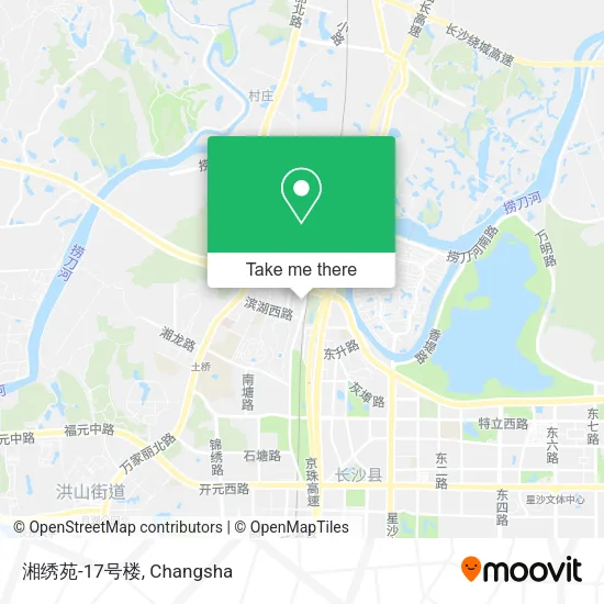 湘绣苑-17号楼 map