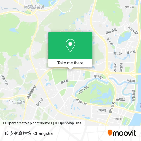 晚安家庭旅馆 map