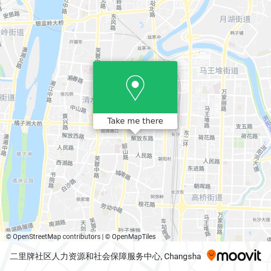 二里牌社区人力资源和社会保障服务中心 map