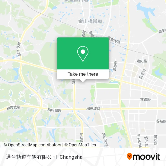 通号轨道车辆有限公司 map