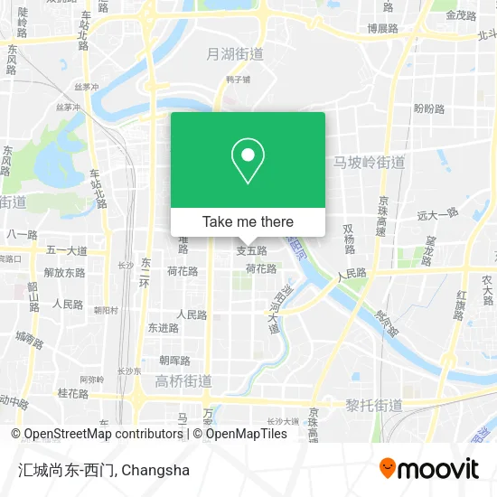 汇城尚东-西门 map