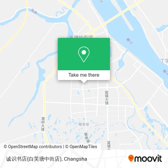 诚识书店(白芙塘中街店) map