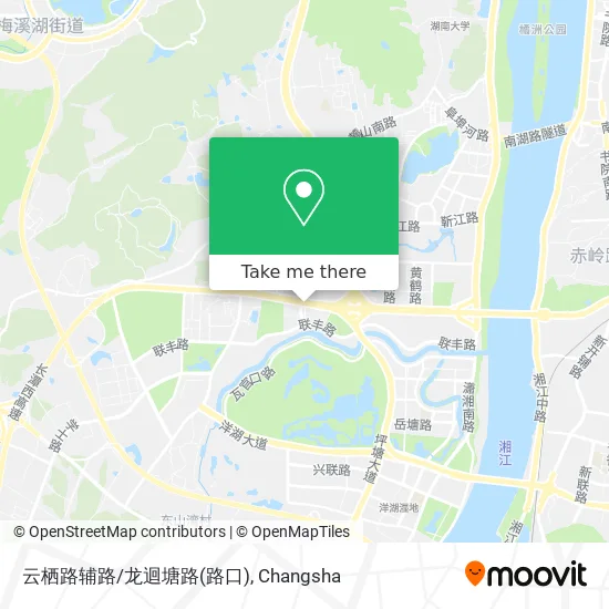 云栖路辅路/龙迴塘路(路口) map