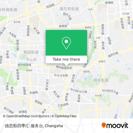德思勤四季汇-服务台 map
