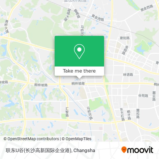 联东U谷(长沙高新国际企业港) map