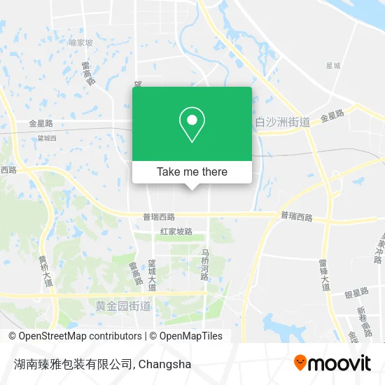 湖南臻雅包装有限公司 map