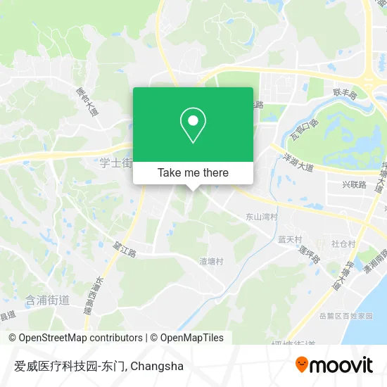 爱威医疗科技园-东门 map