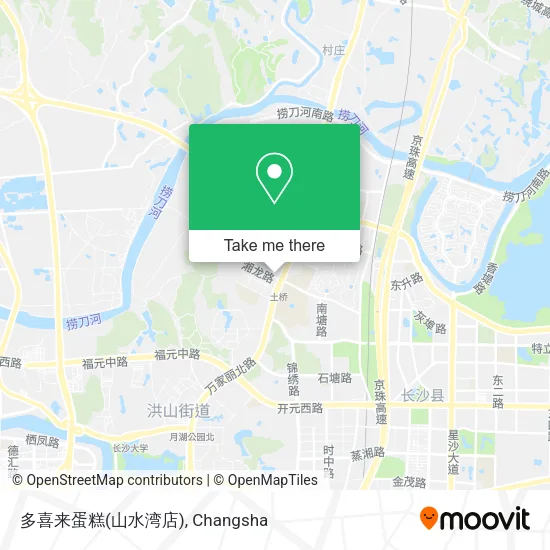多喜来蛋糕(山水湾店) map