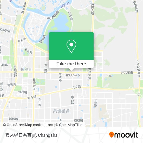喜来铺日杂百货 map