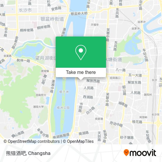 熊猫酒吧 map