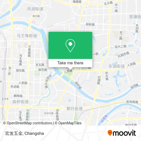 宏发五金 map