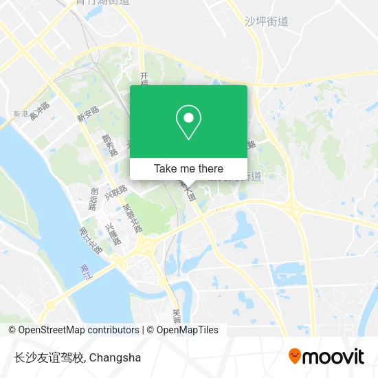 长沙友谊驾校 map