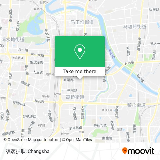 缤茗护肤 map