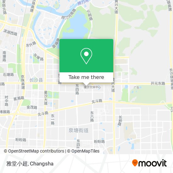 雅堂小超 map