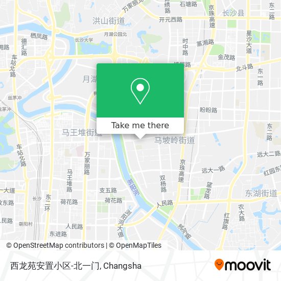 西龙苑安置小区-北一门 map