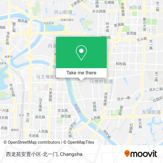 西龙苑安置小区-北一门 map