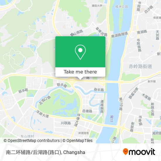 南二环辅路/后湖路(路口) map