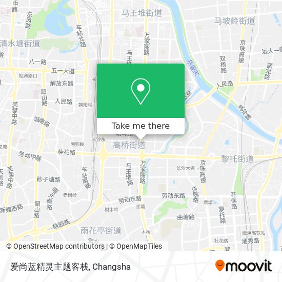 爱尚蓝精灵主题客栈 map