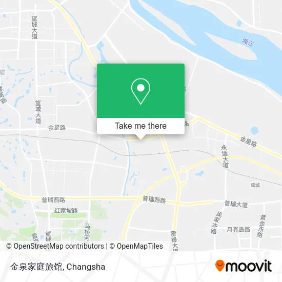 金泉家庭旅馆 map