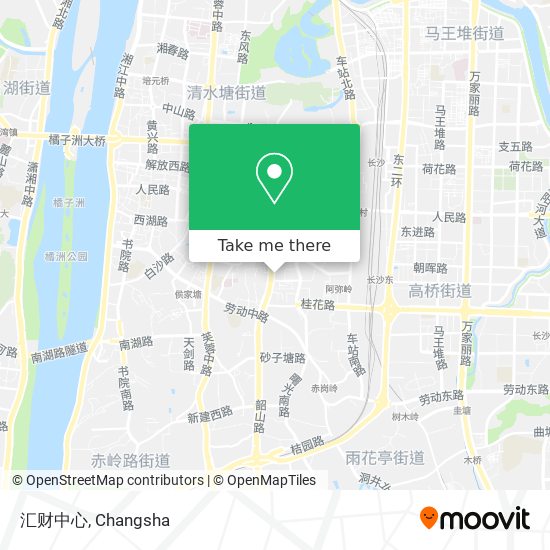 汇财中心 map