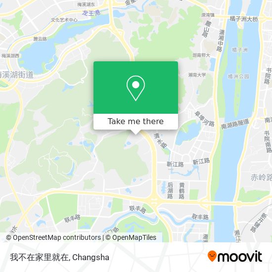 我不在家里就在 map