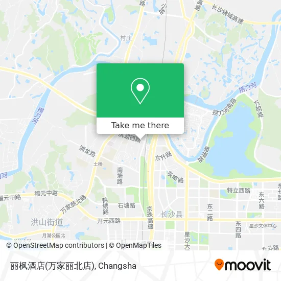 丽枫酒店(万家丽北店) map