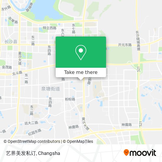 艺界美发私订 map