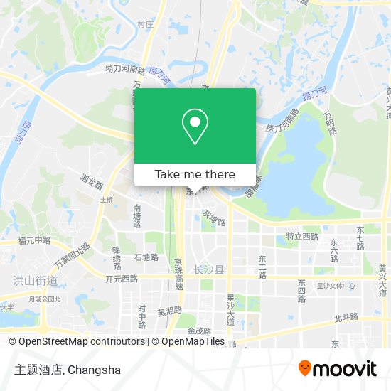 主题酒店 map