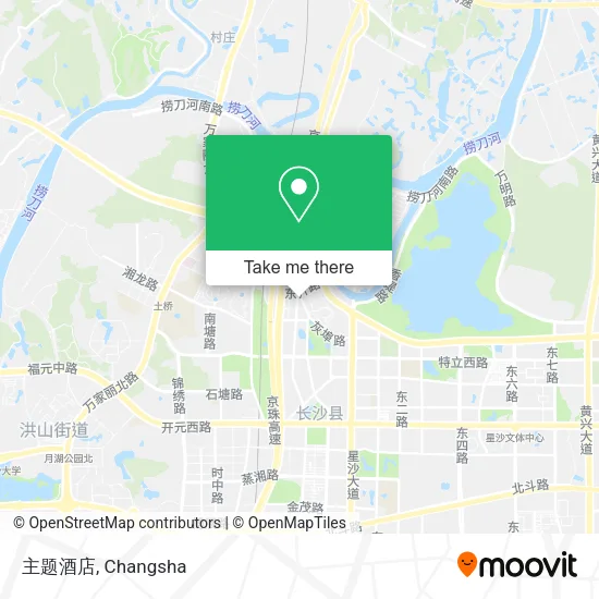 主题酒店 map