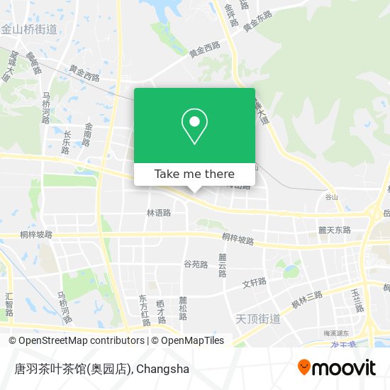 唐羽茶叶茶馆(奥园店) map